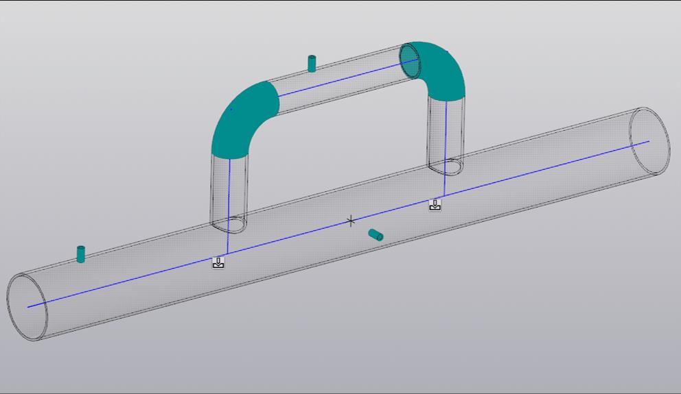 Kompas-3D v21 neue Funktionen im Rohrleitungsbau und Piping